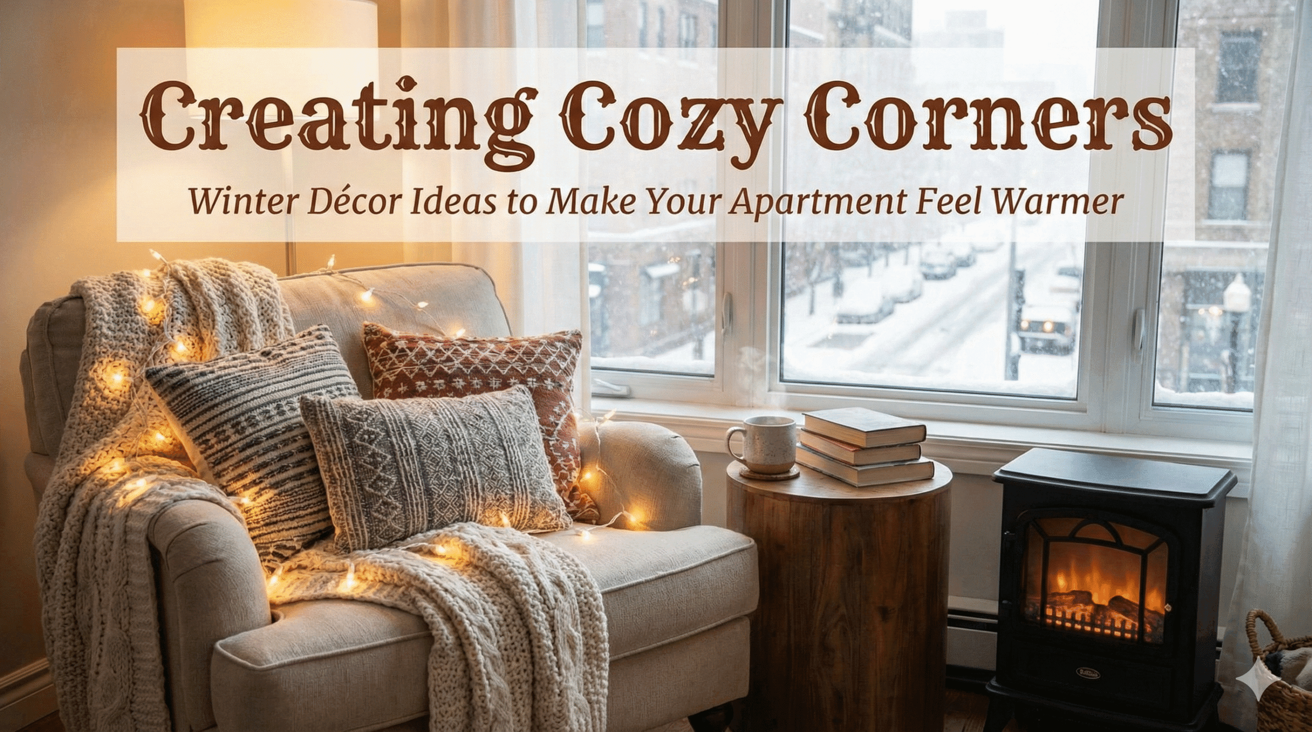 Creating Cozy Corners: Winter Décor Ideas to Make Your Apartment Feel Warmer
